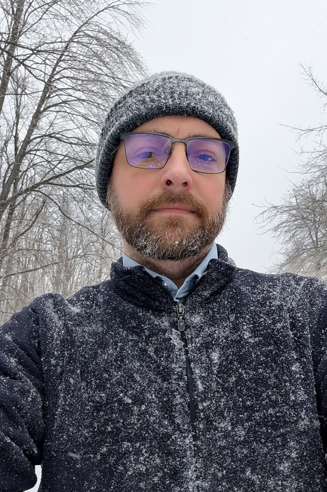 Aaron D. Lee outdoors in Northern Michigan